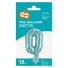 Kép 2/3 - Kék 0-ás Light Blue szám fólia lufi tortára 13 cm
