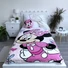 Kép 3/5 - Disney Minnie Flowers mikroflanel takaró 100x150cm