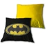 Kép 2/2 - Batman Symbol párna, díszpárna levehető huzattal 35x35 cm Velúr