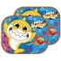 Kép 1/2 - Baby Shark napellenző ablakra 2 db-os