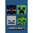 Kép 5/5 - Minecraft Hostile Mobs szuper puha polár takaró 100*150cm