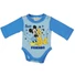 Kép 1/3 - Hosszú ujjú baba body Mickey egér és Pluto mintával